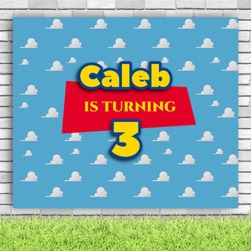 Toy Story Background for Birthdays - iJay Backdrops